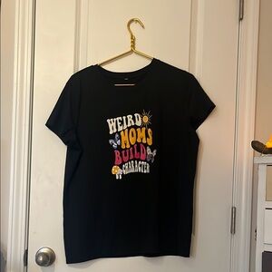 Black Graphic Tee - Short Sleeve